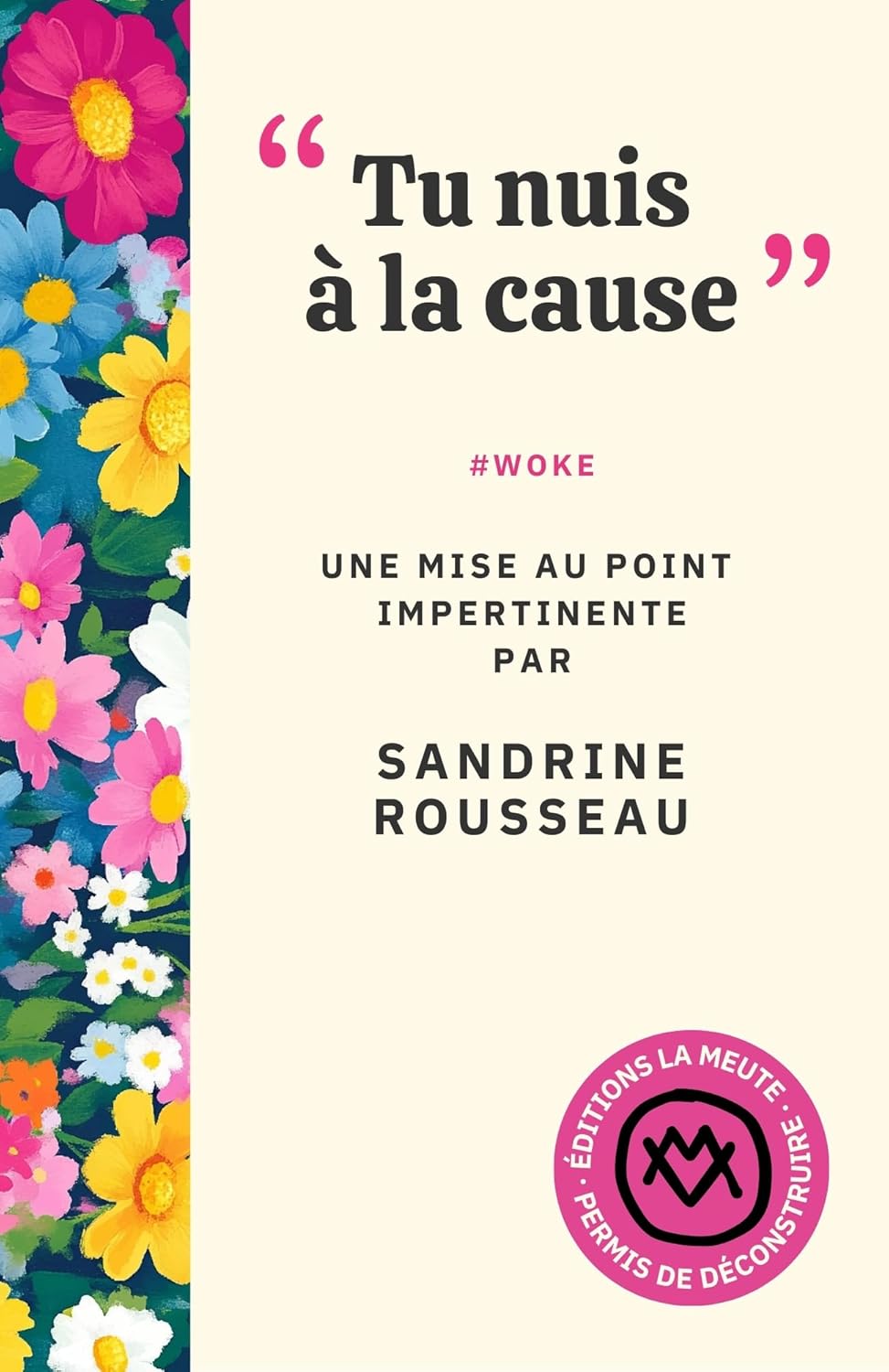 Couverture de "Tu nuis à la cause"