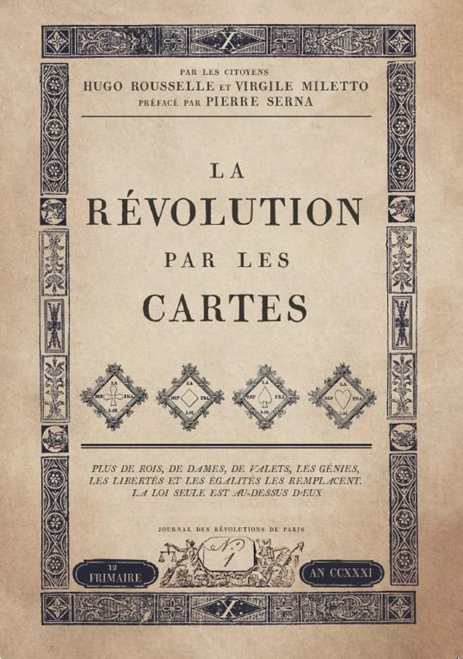 Couverture de La révolution par les cartes