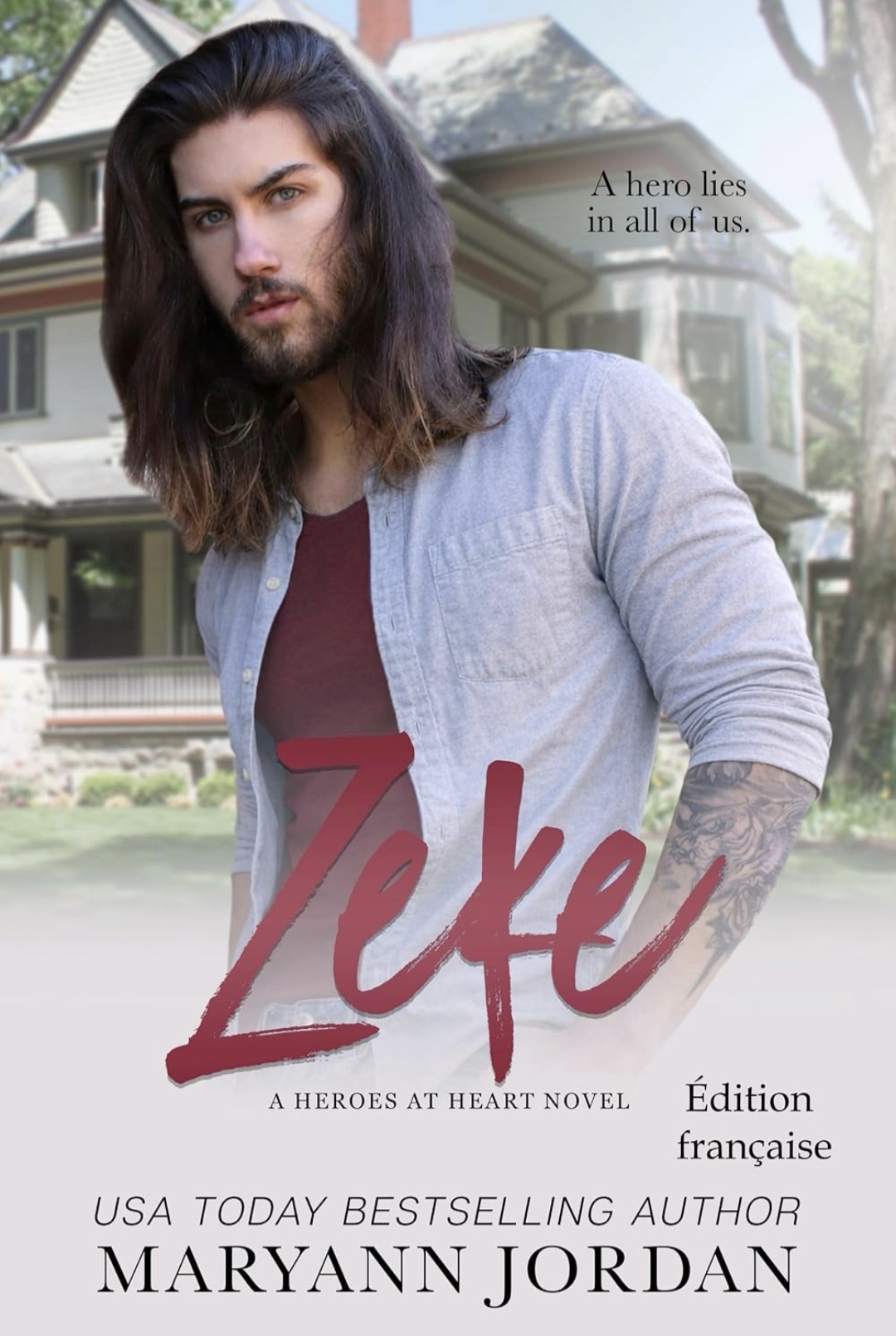 Couverture de Zeke (Heroes at heart T.7)