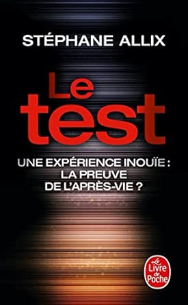 Couverture de Le test